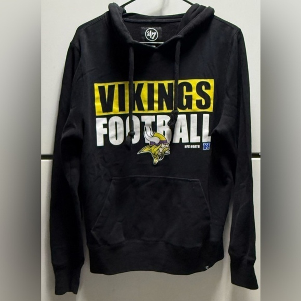 🪅’47 NFL MN Vikings NFC North Hooded Sweatshirt
